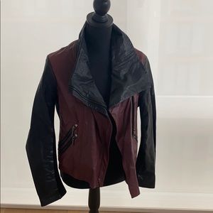 Bcbg leather jacket